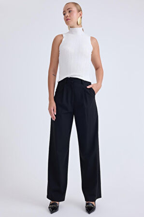 Yüksek Bel Geniş Paça Palazzo Pantolon