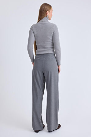 Yüksek Bel Geniş Paça Palazzo Pantolon