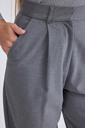 Yüksek Bel Geniş Paça Palazzo Pantolon