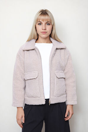 Kapak Cepli Teddy Ceket