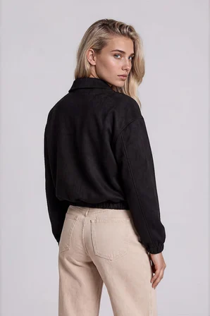 Süet Bomber Ceket