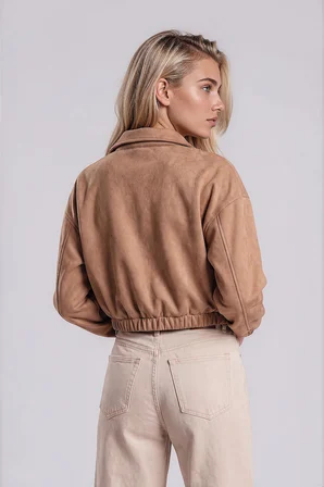Süet Bomber Ceket