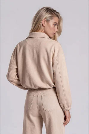 Süet Bomber Ceket