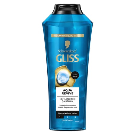3 Adet Gliss Aqua Revive Şampuan 400 Ml