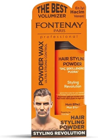 Saç Şekillendirici Pudra Toz Wax Ultra Strong 20Gr + Mucizevi Saç Tarağı 2'Li Set