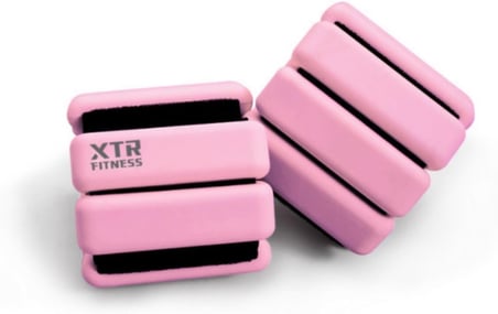 Pro Series El Ve Ayak Bilek Ağırlığı 500 gr X 2 Adet (AYARLANABİLİR) Pembe