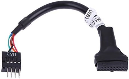 5026 19-20 Pin USB 3.0 to 9 USB 2.0 Çevirici Dönüştürücü Adaptör Kablosu