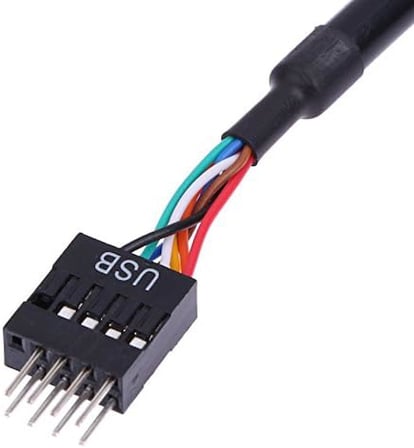 5026 19-20 Pin USB 3.0 to 9 USB 2.0 Çevirici Dönüştürücü Adaptör Kablosu