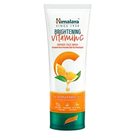 4 Adet Himalaya Vitamin C Parlaklık Veren Portakal Özlü Yüz Temizleyici