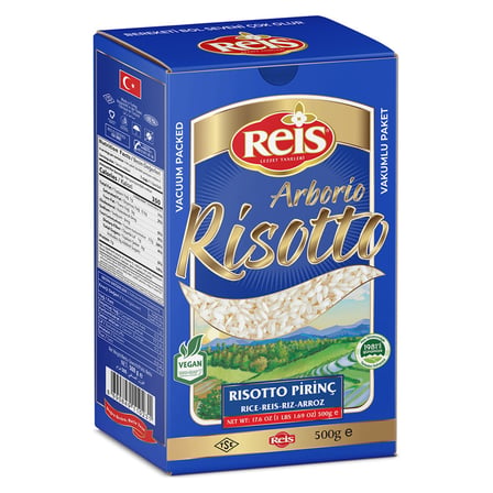 2 Adet Reis Arborio Risotto Vakumlu Pirinç 500 G