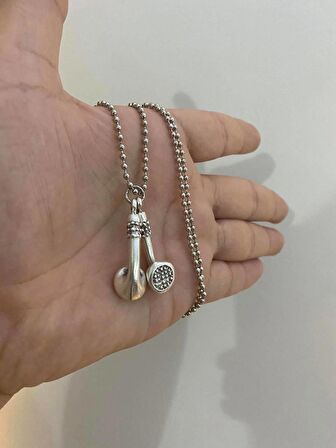 Kulaklık Dj Hediyelik  Kolye