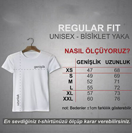Herşey Nota Gitar Nota Müzik Siyah Tshirt