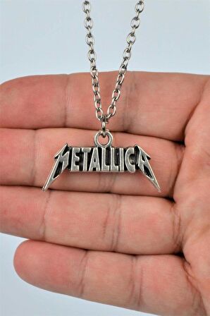 Metallica Müzik Grubu Unisex Kolye