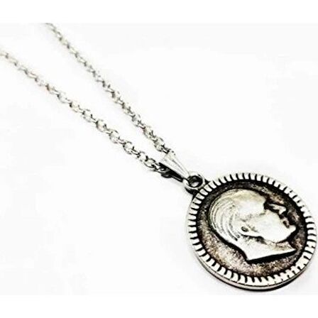 Atatürk Madalyon Unisex Kolye