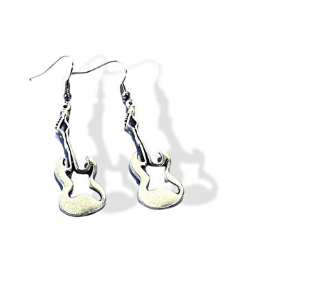 Herşey Nota Gitar Küpe