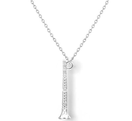 Herşey Nota Yan Flüt Kolye