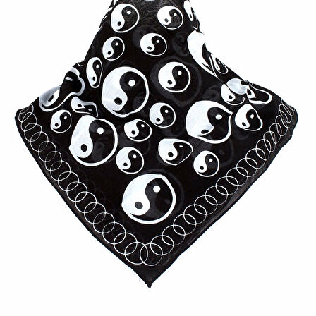 Herşey Nota Yin Yang Fular Bandana  380