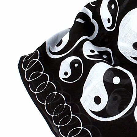 Herşey Nota Yin Yang Fular Bandana  380