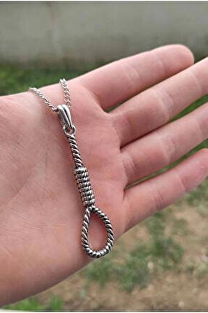 Herşey Nota Halat Kolye 