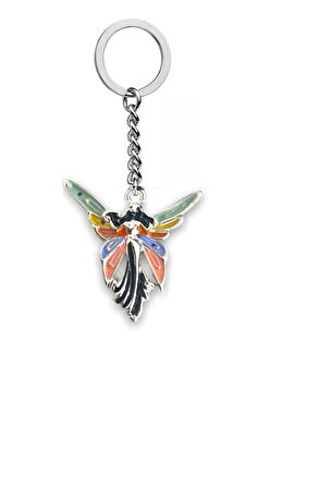 Herşey Nota Gotik Kelebek Anahtarlık 