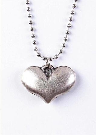 Herşey Nota Kalp Kolye 