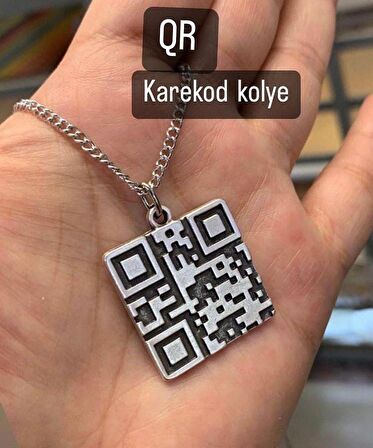Herşey Nota Karekod Kolye 