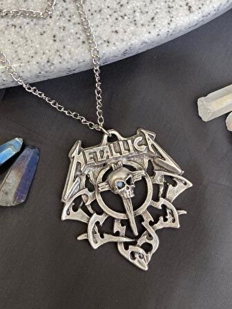 Herşey Nota Metallica Kolye