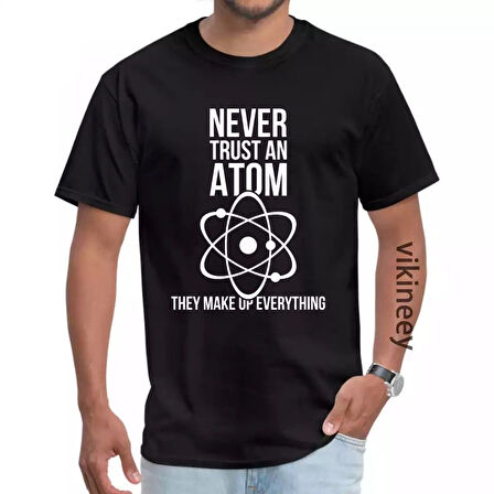 Herşey Nota Atom Fizik Unisex Tshirt