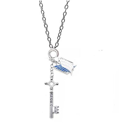 Attack On Titan İkili Kolye