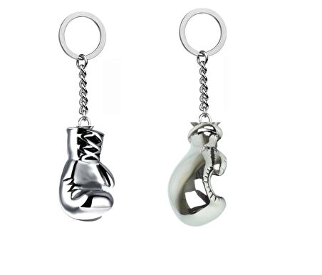 Herşey Nota Boks Eldiven Anahtarlık