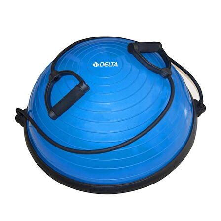 Delta Uluslararası Standart Ebatlarda 62 Cm Çap Bosu Ball Bosu Topu Pilates Denge Aleti (Pompalı)