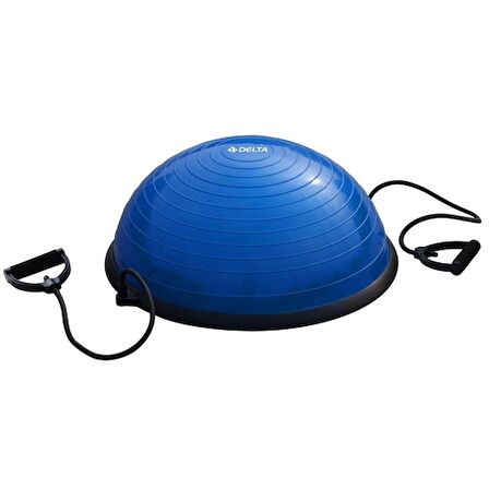 Delta Uluslararası Standart Ebatlarda 62 Cm Çap Bosu Ball Bosu Topu Pilates Denge Aleti (Pompalı)