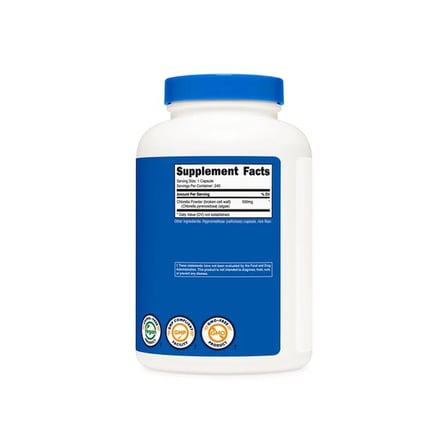 Nutricost Organic Chlorella 1000 mg (240 Tablet) - Organik Klorella Yosunu Takviye Edici Gıda