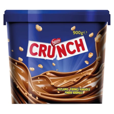 2 Adet Nestle Crunch Patlamış Pirinçli Kakaolu Fındık Kreması 900 G