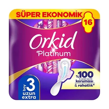4 Adet Orkid Platinum Dörtlü Paket Uzun Ekstra