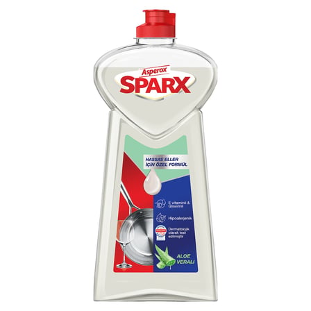 4 Adet Asperox Sparx Bulaşık Deterjanı Losyon