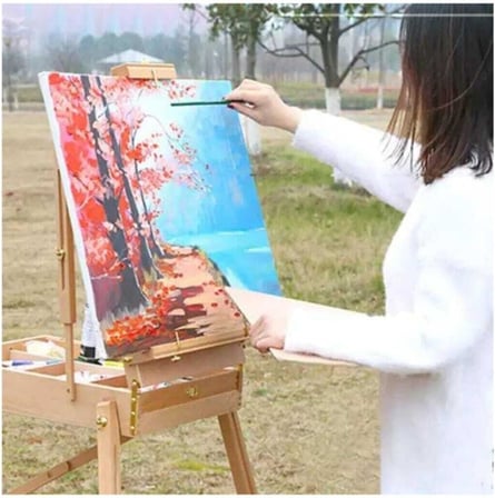 35x50 Cm. Tuval 2'li Paket Yanda Zımbalı
