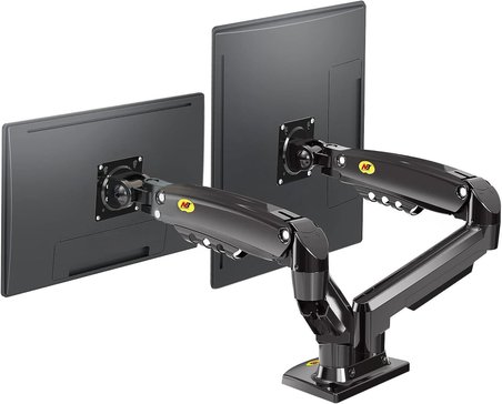 North Bayou Nb F160 17-32" Çift Kol 2-9 kg Amortisörlü Monitör Standı