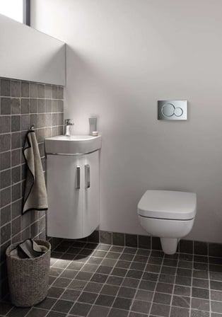 Sigma01 tetikleme plakası, krom kaplı plastikten yüksek kaliteli basma plakası, 2 miktarlı yıkama için, önden çalıştırma, basma çubukları ses yalıtımlı, ürün no. GEB115770215