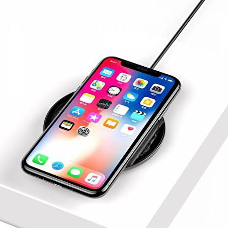 Baseus Kristal 10W Qi Kablosuz Şarj Cihazı İphone 11 12 13 Pro Max Kablosuz Şarj Cihazı