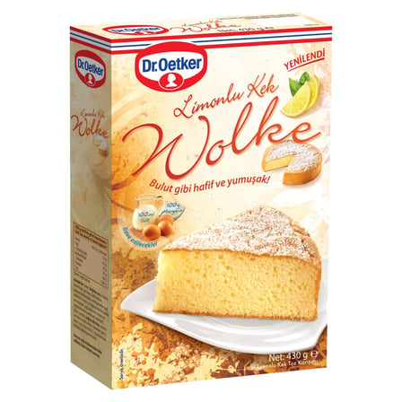 5 Adet Dr.Oetker Wolke Limonlu Kek Karışımı 430 G