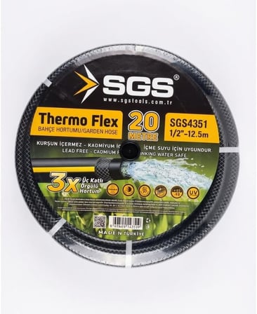 Sgs SGS4351 Thermoflex Bahçe Hortumu 1/2 20mt