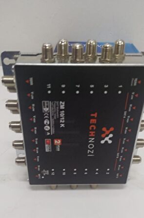 Tecnozi Micro ZM 10/12 - 12 Çıkışlı Santral Multiswitch Adaptör