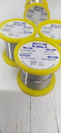 Kurtel Lehim Teli 100GR 0.75MM Kendinden Pastalı