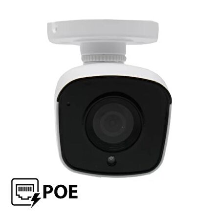 Baff Ip-5212 2Mp 1080P Poe H.265+ İp66 Suya Dayanıklı İp Dış Mekan Kamerası