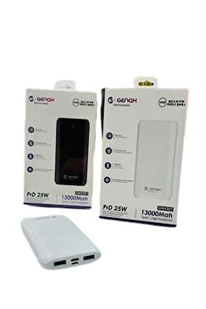 Genax Gnx501 Powerbank 13000mah Pd 25w Qc18w 