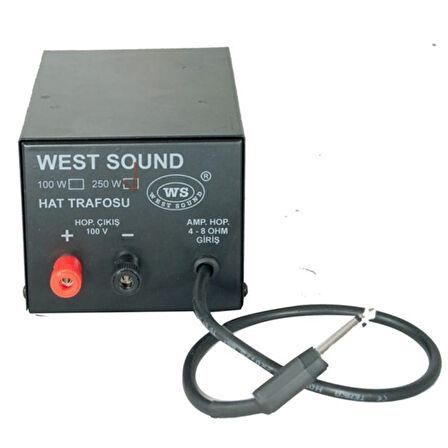 West Sound 250 Watt Kutulu Hat Trafosu