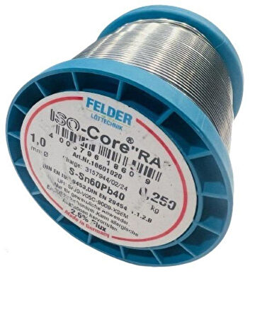 Felder 60/40 1mm Lehim Teli 250gr