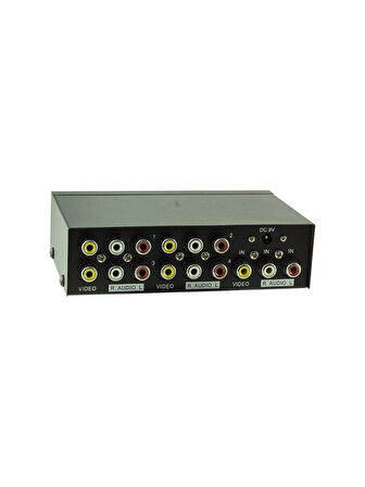 Electroon AV-104 4 Port Audio Video Splitter - Çoklayıcı