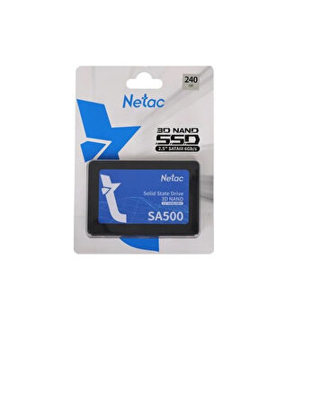 NETAC 240GB SA500 550- 450MB/s SSD SATA-3 Disk